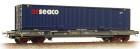 30144 LS Models Flat car type KU with 45' container GEseaco